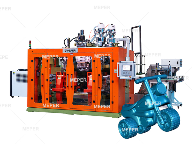 Máquina de fabricación de moldeo por soplado y extrusión de juguetes para niños MEPER