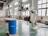 Brazo robótico del sistema de servomotor de inteligencia MEPER para llevar el paquete de tambores de botella de plástico hdpe
